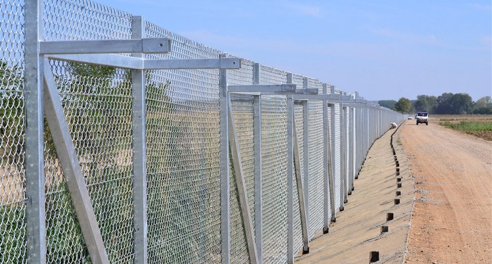 Greece is erecting a 12.5km fence along its border with Turkey - a major crossing point for undocumented migrants trying to reach Europe