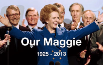 Still from the Conservative's "Our Maggie" video