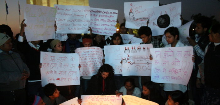 Delhi rape case protesters