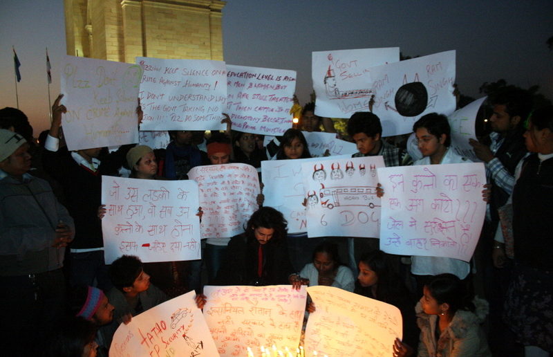Delhi rape case protesters