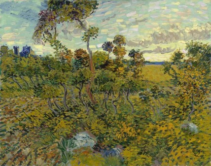 Vincent Van Gogh's Sunset at Montmajour