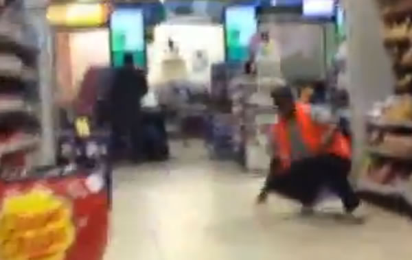 Mobile phone footage of Westgate terror attack in Nairobi