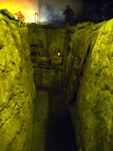 WWI trench