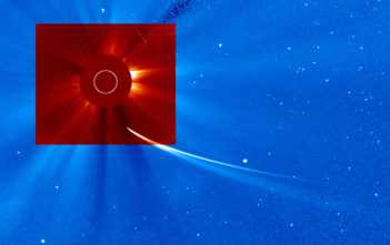 Comet ISON approaching the Sun