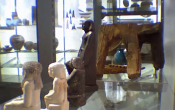 Mystery of the rotating statue