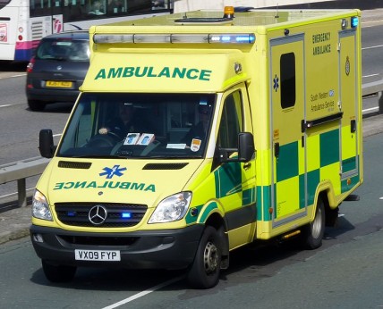 NHS ambulance