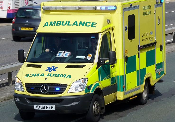 NHS ambulance