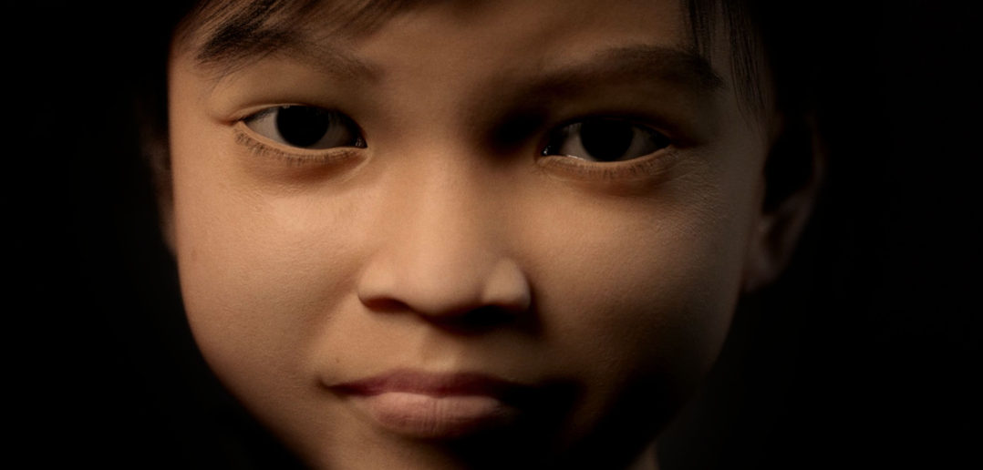 Sweetie, the computer-generated Filipino girl