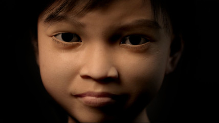 Sweetie, the computer-generated Filipino girl