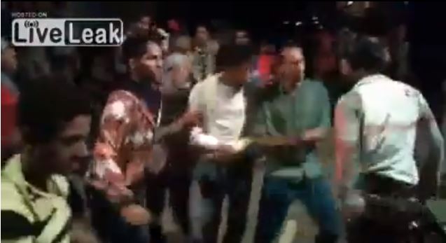 Boys dance to Gangnam style at the Yemeni wedding