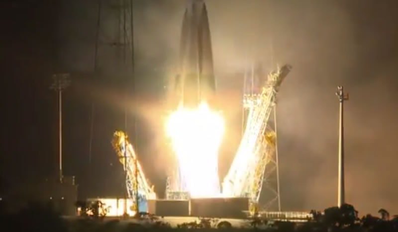 Gaia satellite launch