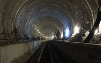 Marmaray tunnel construction