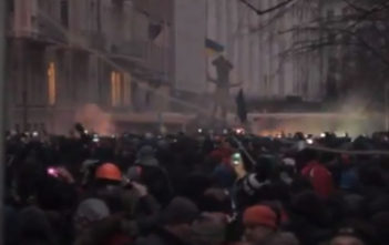 Protests in Kiev, Ukraine