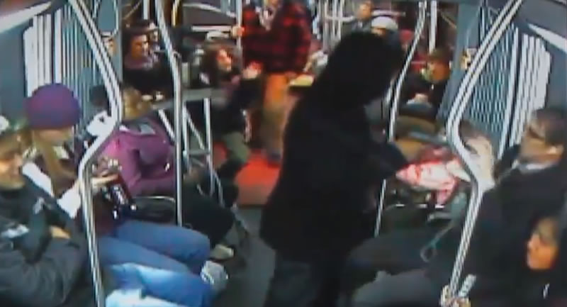 Armed robbery thwarted on Seattle bus