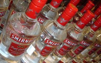 Smirnoff vodka