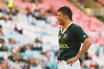 Springbok number 8 Bob Skinstad at South African Rugby World Cup 1997