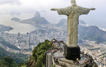 Christ the Redeemer overlooking Rio, Brazil