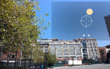 Google Glass games: Clay Shooter