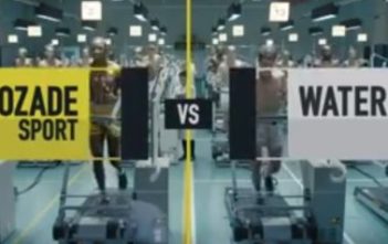 Lucozade Sport vs water