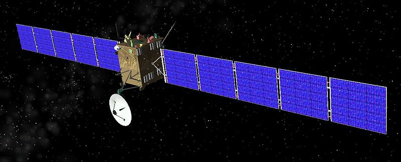 3D model of Rosetta spacecraft