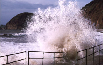 Rough seas