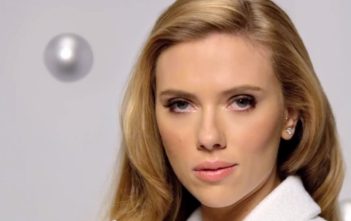 Scarlett Johansson in advert for SodaStream