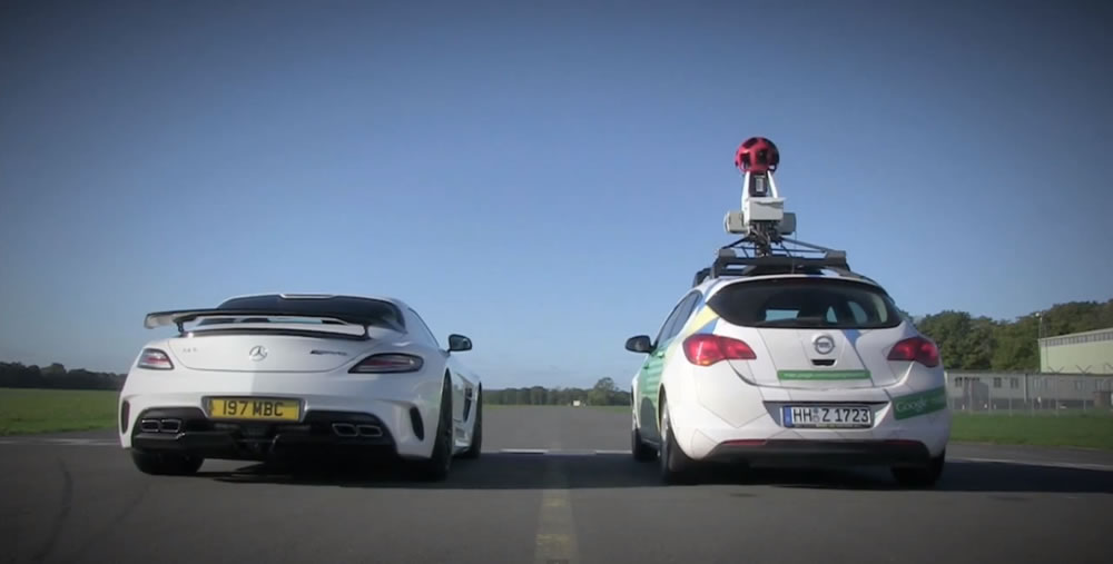 BBC Top Gear: The Stig vs Google Street View