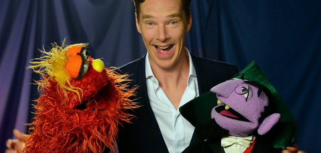 Benedict Cumberbatch meets Sesame Street
