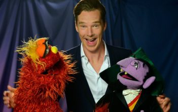 Benedict Cumberbatch meets Sesame Street