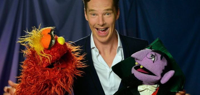 Benedict Cumberbatch meets Sesame Street