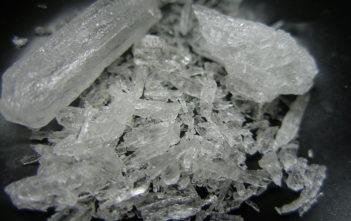 Crystal meth crystals