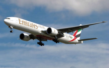 Emirates aeroplane
