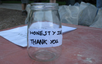 Honesty jar