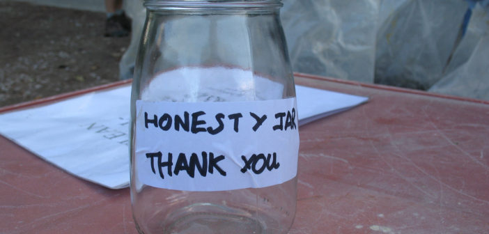 Honesty jar