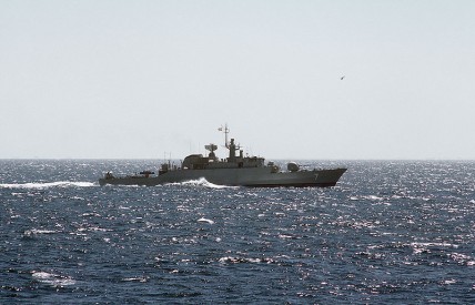 Iranian Alvand class frigate