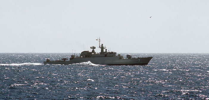 Iranian Alvand class frigate