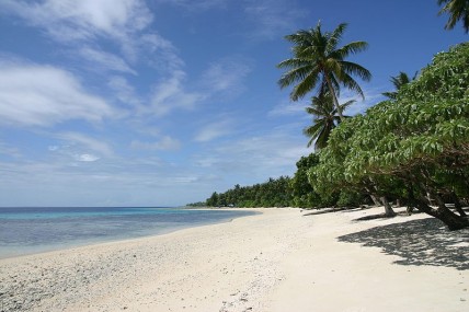 Eneko Island beach, Marshall Islands
