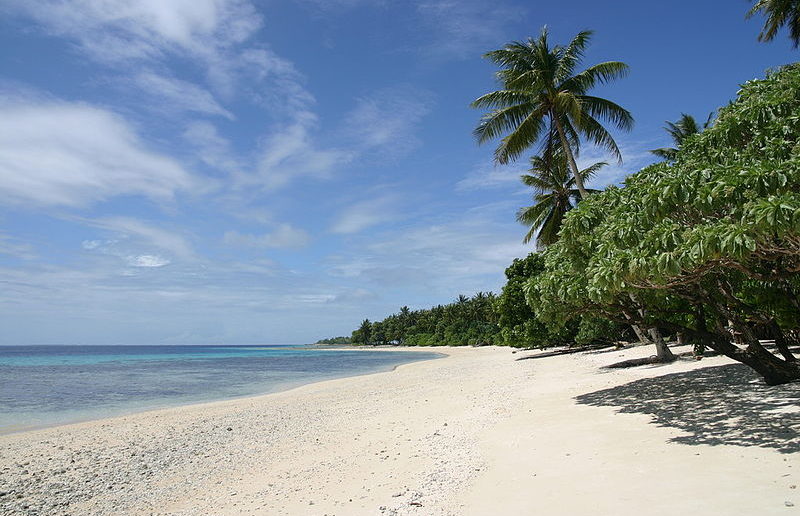 Eneko Island beach, Marshall Islands