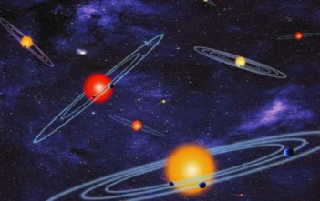 Artist concept of multiple-transiting planet systems