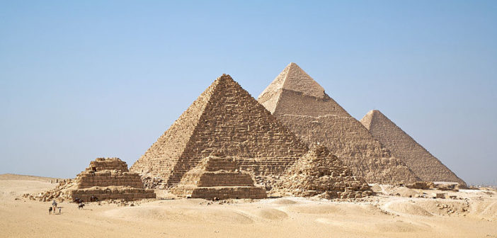 Pyramids at Giza