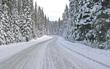 Snow road