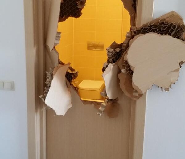 US bobsled athlete breaks down door in Sochi
