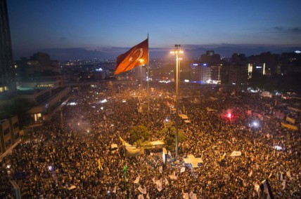 Taksim Gezi Park during 2013 protests