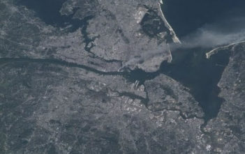 9/11 World Trade Center attack viewed from ISS