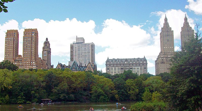 Central Park West buildings, NY