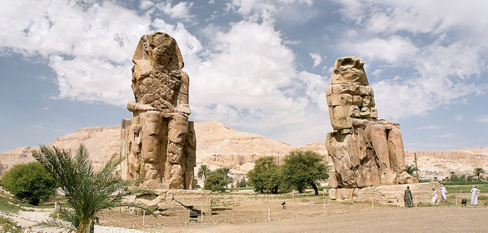Colossi of Memnon, Luxor, Egypt