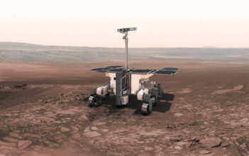 Artist's impression of the ExoMars rover. ESA