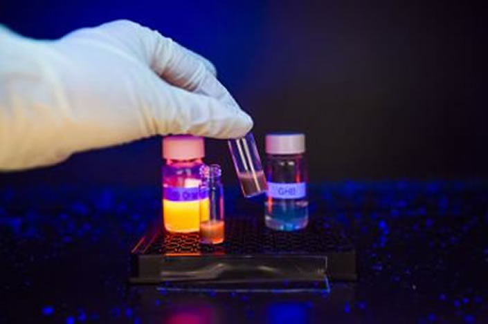 Fluorescent GHB sensor