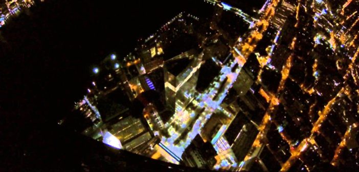Base jump video from NY Freedom Tower
