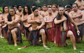 New Zealand Maori ceremony